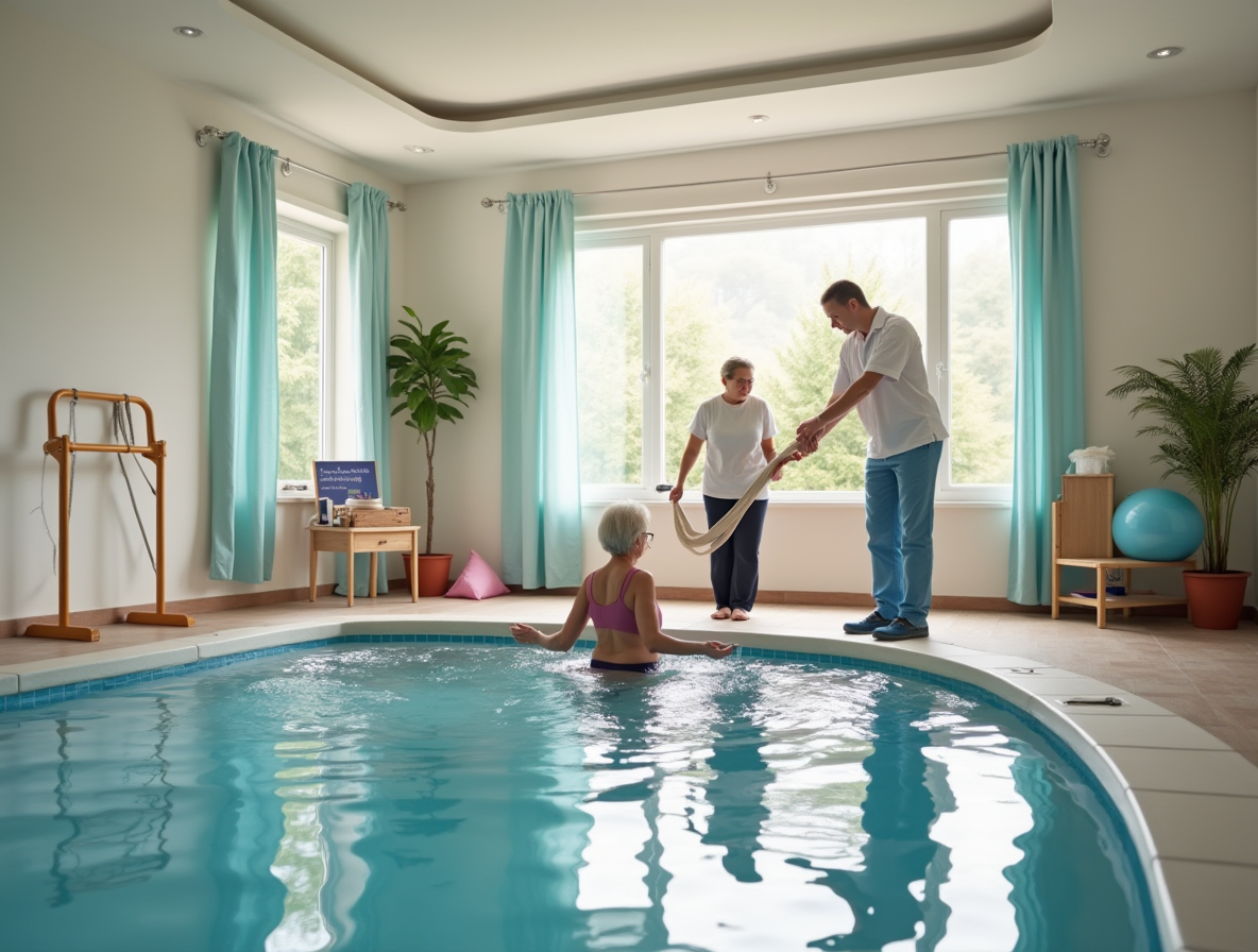 Piscinas e Salas de Fisioterapia