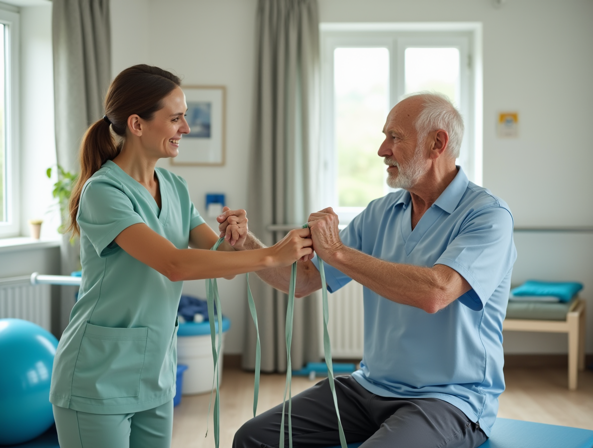 Fisioterapia individual para todos os hóspedes